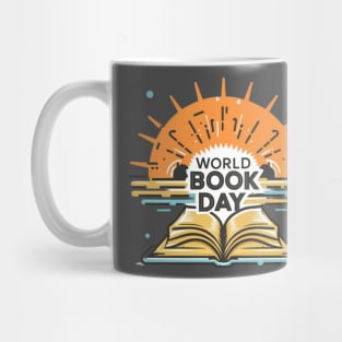 World Book Day , Sunset Book Mug